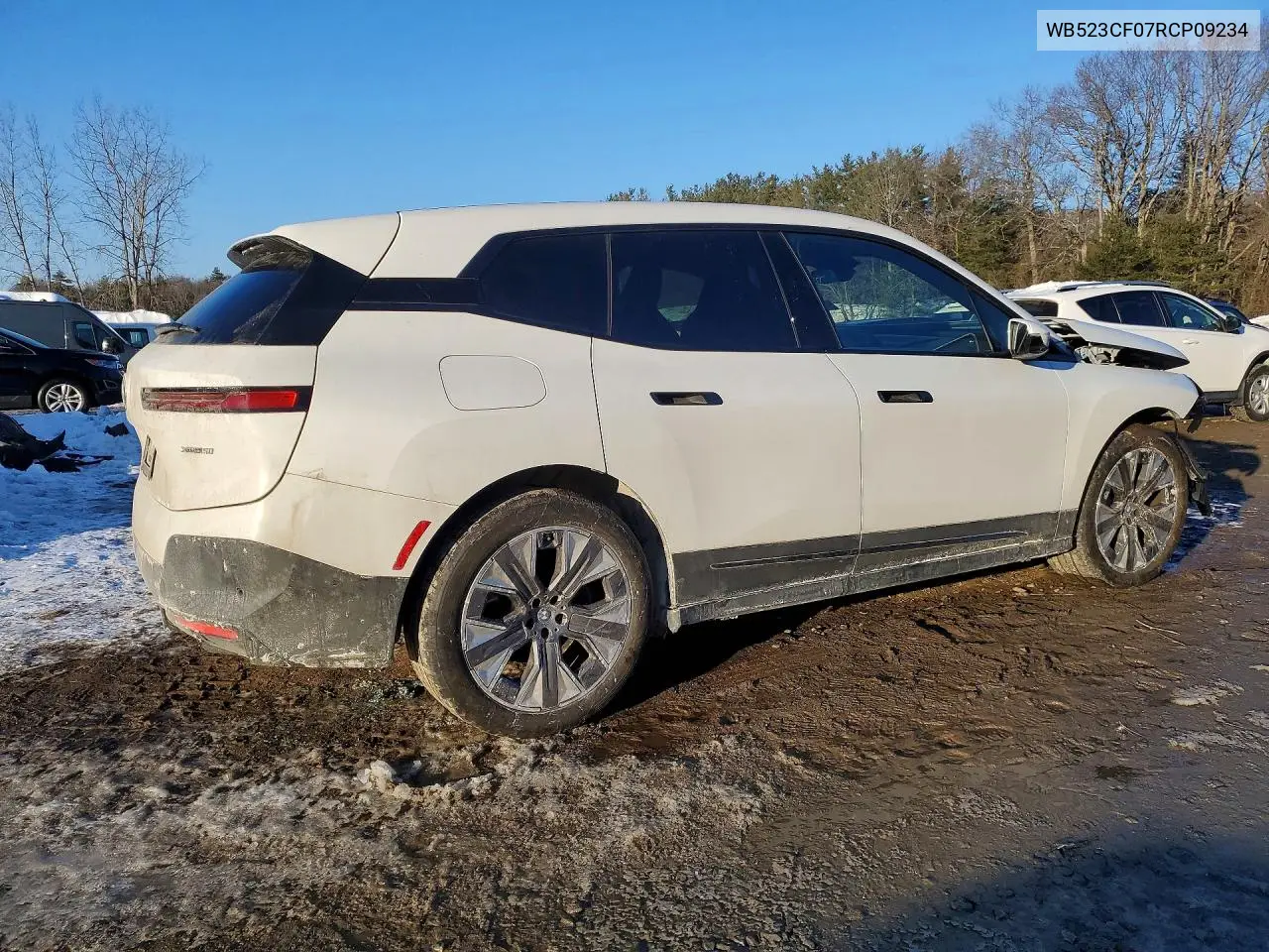 2024 BMW Ix xDrive50 VIN: WB523CF07RCP09234 Lot: 75538455