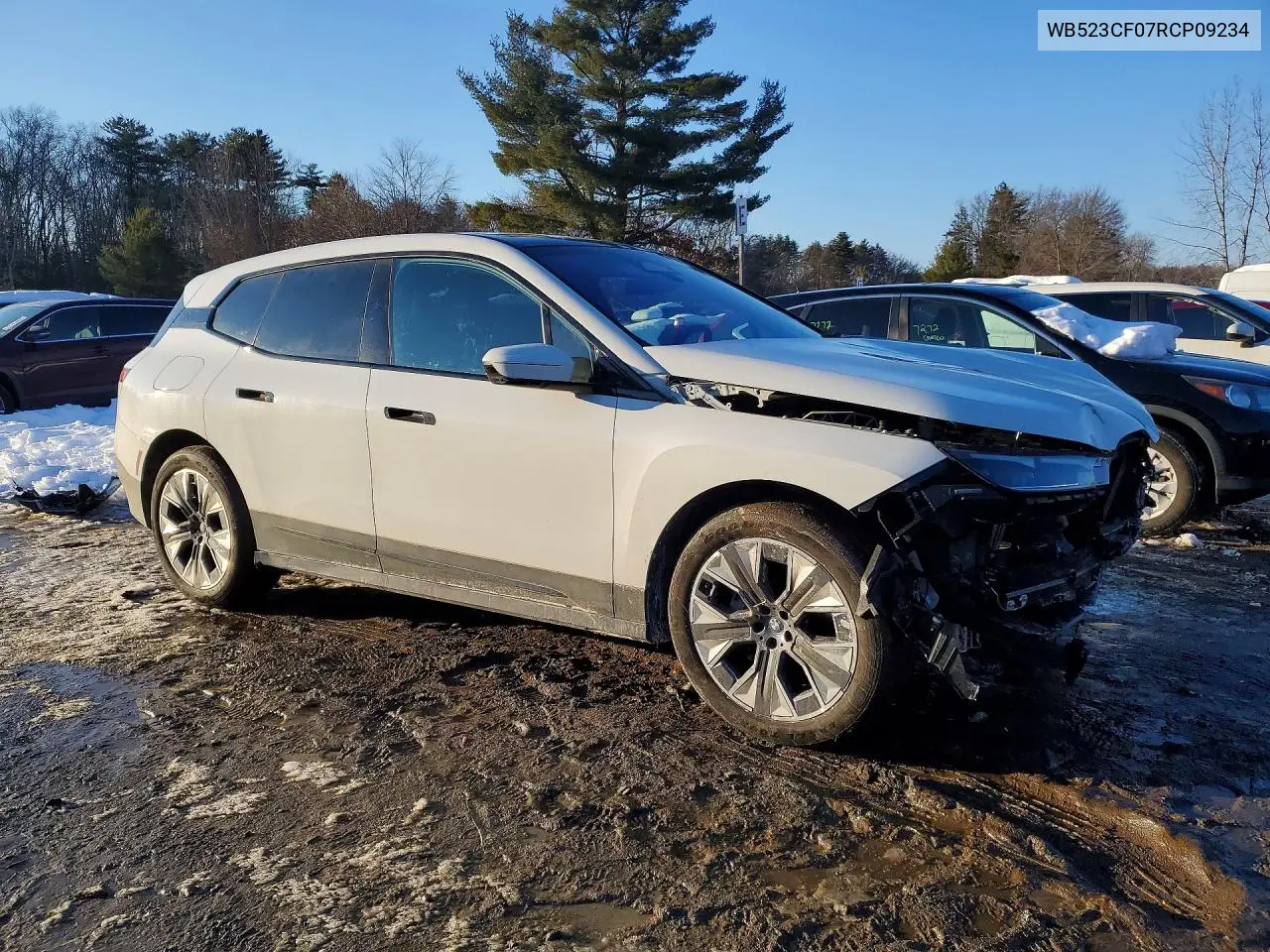 2024 BMW Ix xDrive50 VIN: WB523CF07RCP09234 Lot: 75538455