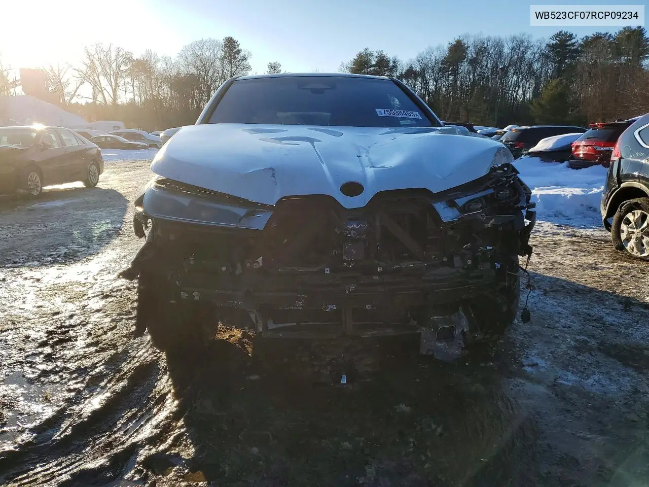 2024 BMW Ix xDrive50 VIN: WB523CF07RCP09234 Lot: 75538455