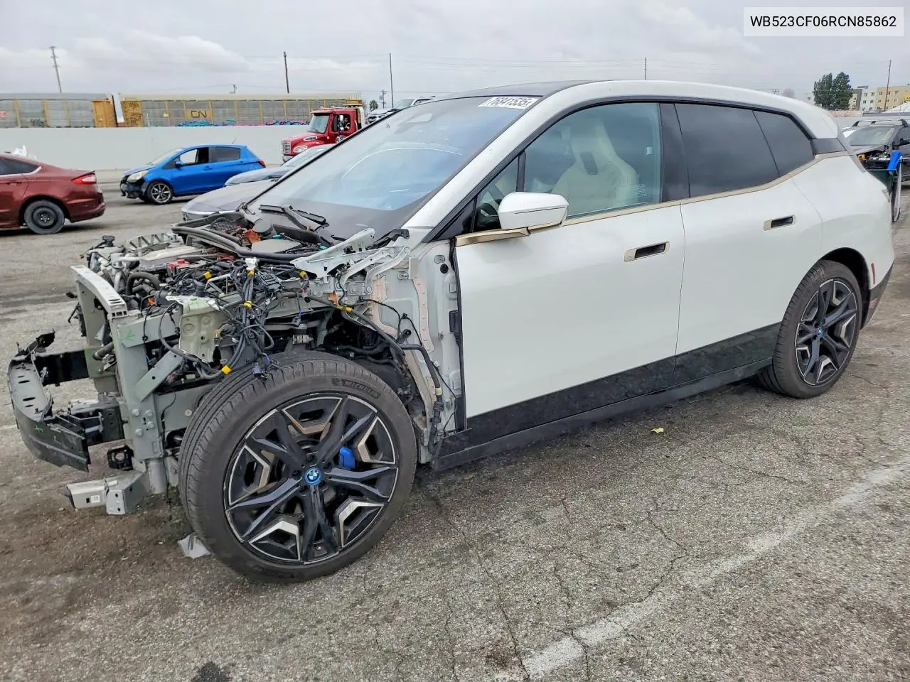 2024 BMW Ix xDrive50 VIN: WB523CF06RCN85862 Lot: 76841535