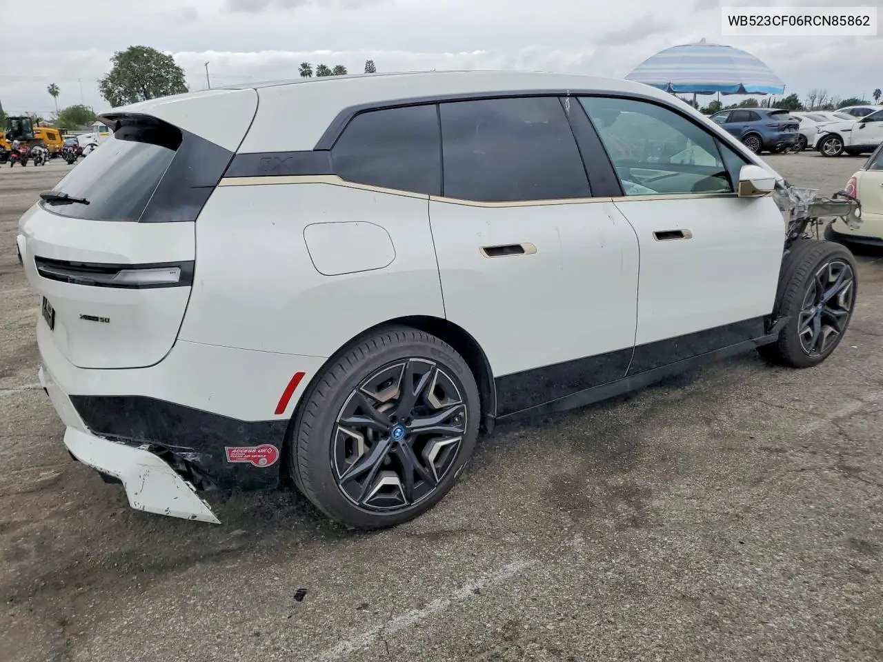 2024 BMW Ix xDrive50 VIN: WB523CF06RCN85862 Lot: 76841535