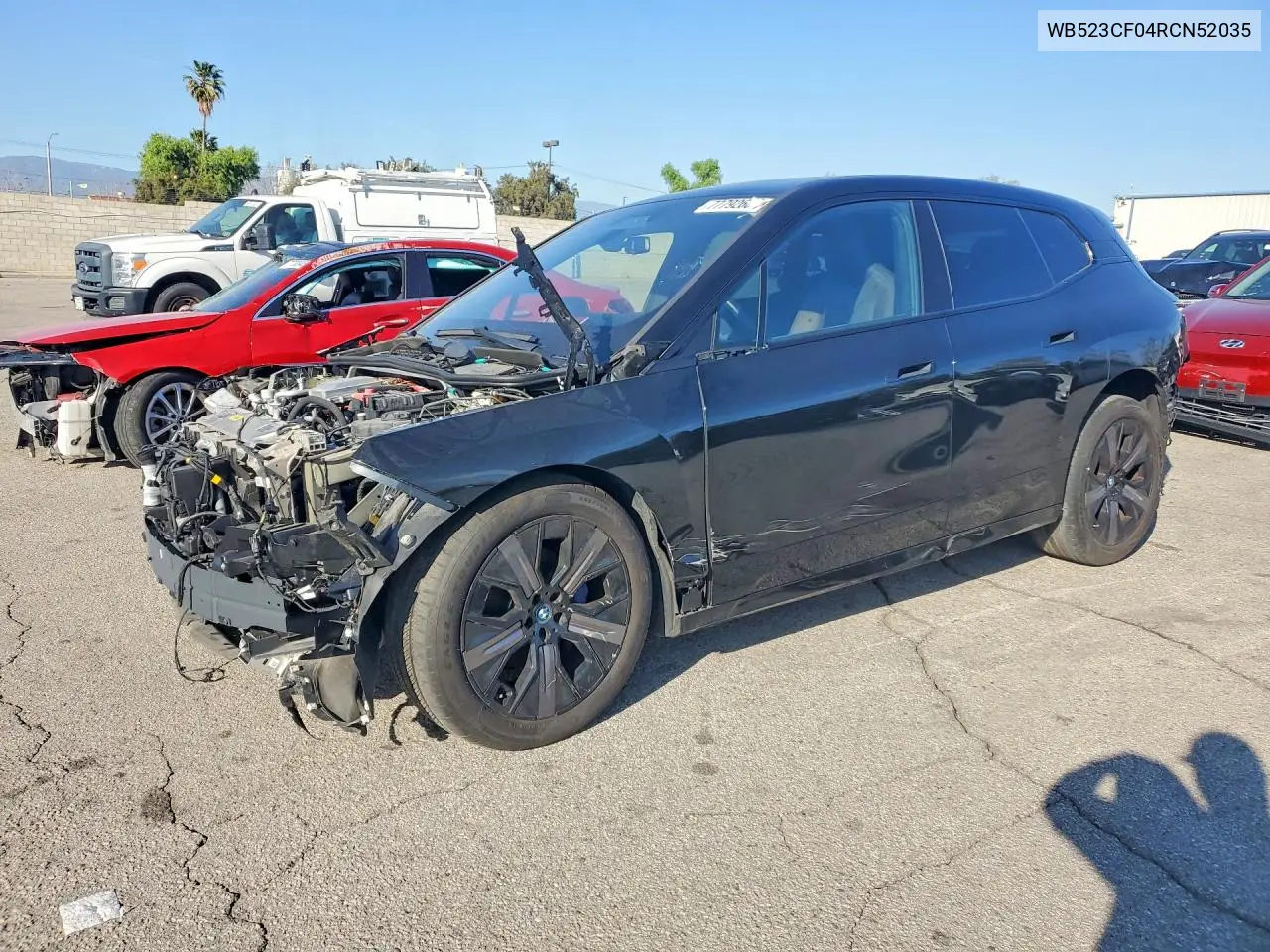 2024 BMW Ix xDrive50 VIN: WB523CF04RCN52035 Lot: 77792685