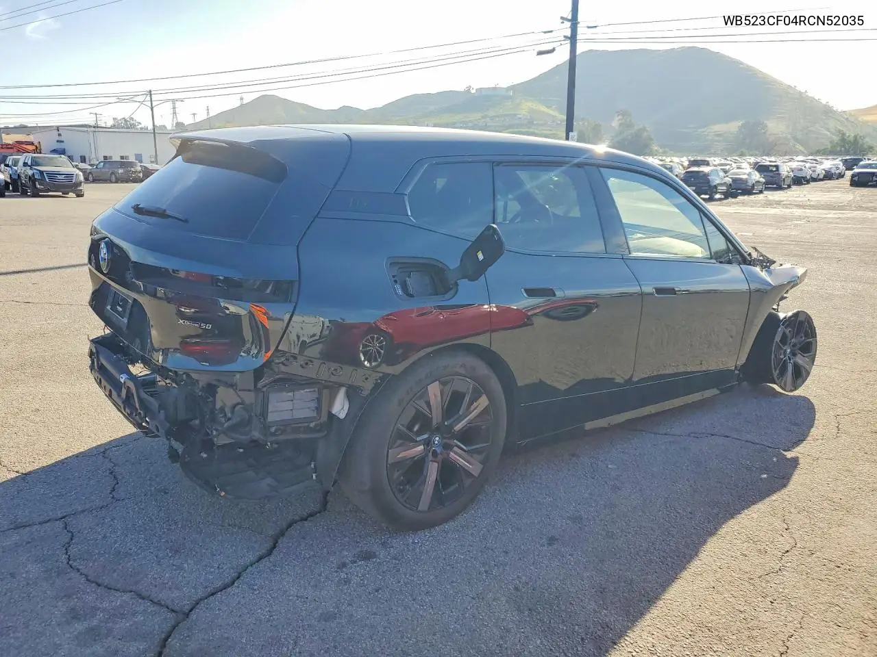 2024 BMW Ix xDrive50 VIN: WB523CF04RCN52035 Lot: 77792685