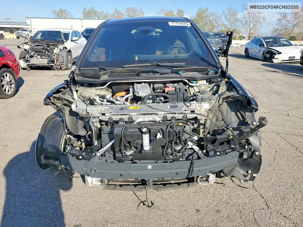2024 BMW Ix xDrive50 VIN: WB523CF04RCN52035 Lot: 77792685