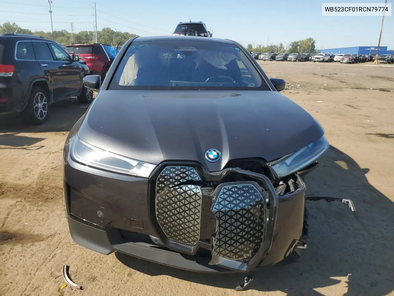 2024 BMW Ix xDrive50 VIN: WB523CF01RCN79774 Lot: 80433325