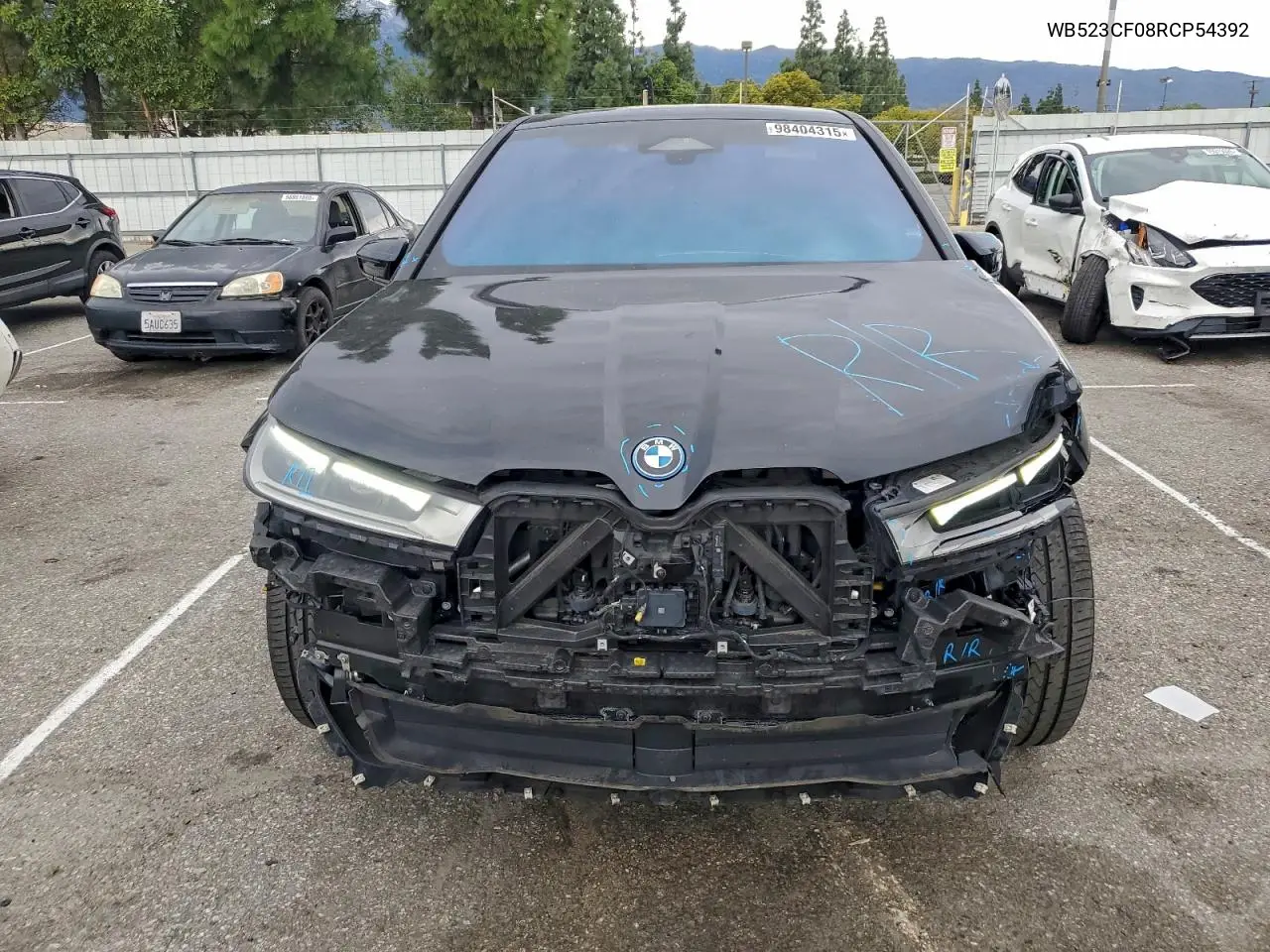 2024 BMW Ix xDrive50 VIN: WB523CF08RCP54392 Lot: 98404315