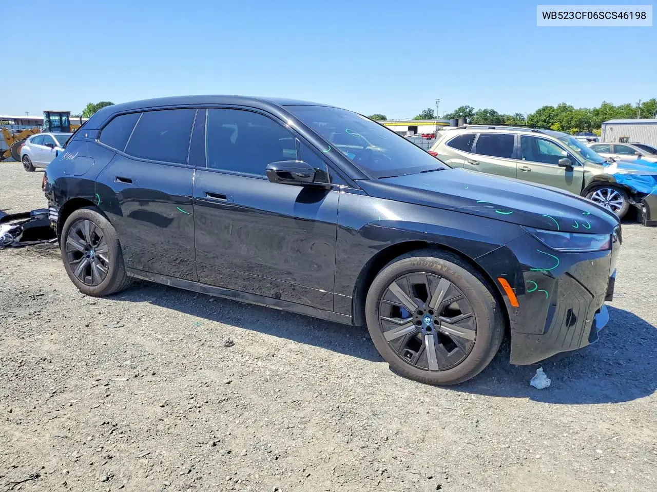 2025 BMW Ix xDrive50 VIN: WB523CF06SCS46198 Lot: 46779806