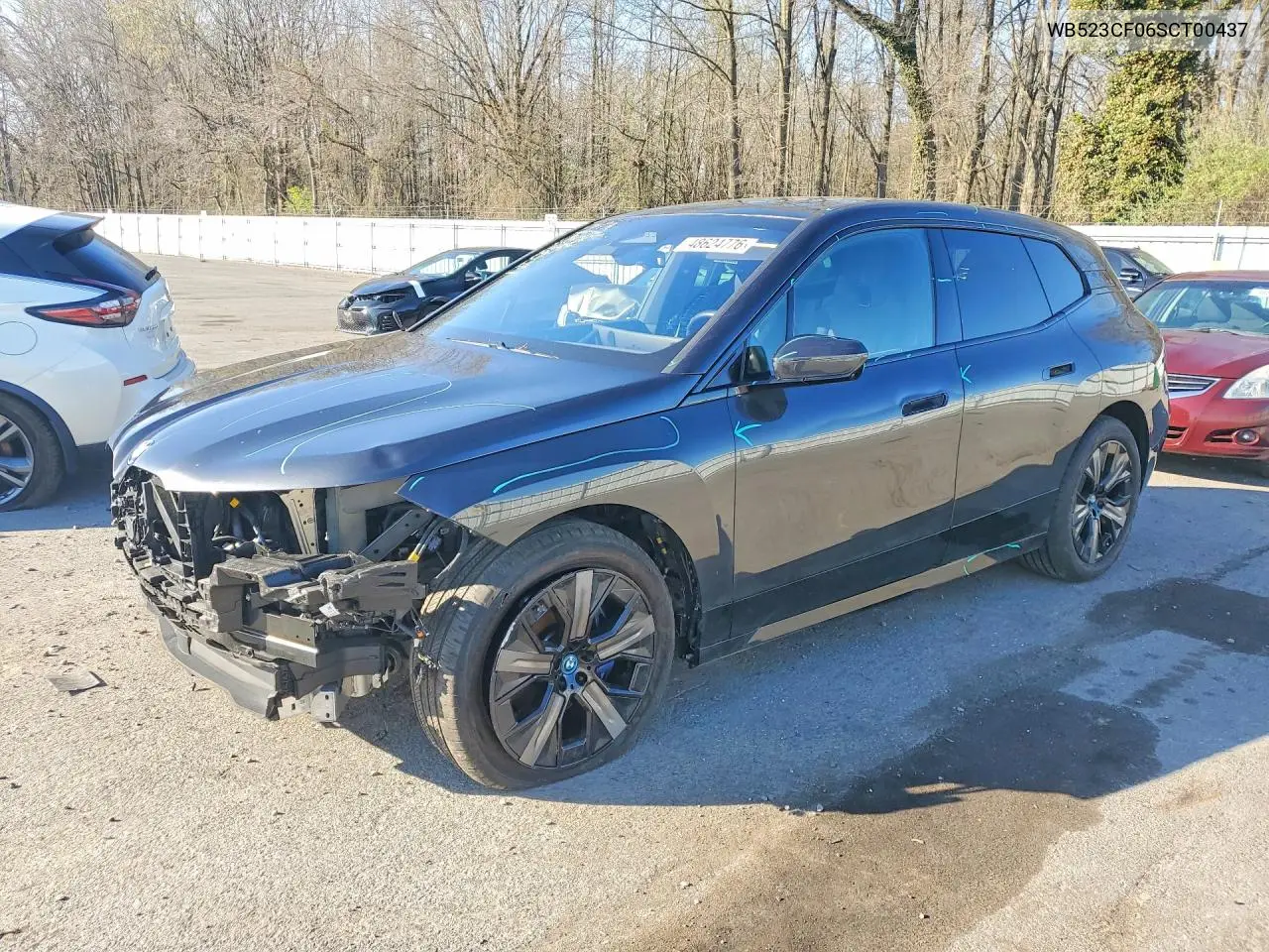 2025 BMW Ix xDrive50 VIN: WB523CF06SCT00437 Lot: 48624776