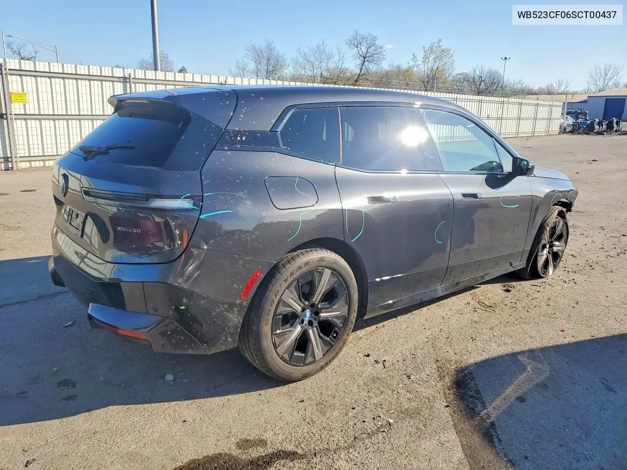 2025 BMW Ix xDrive50 VIN: WB523CF06SCT00437 Lot: 48624776