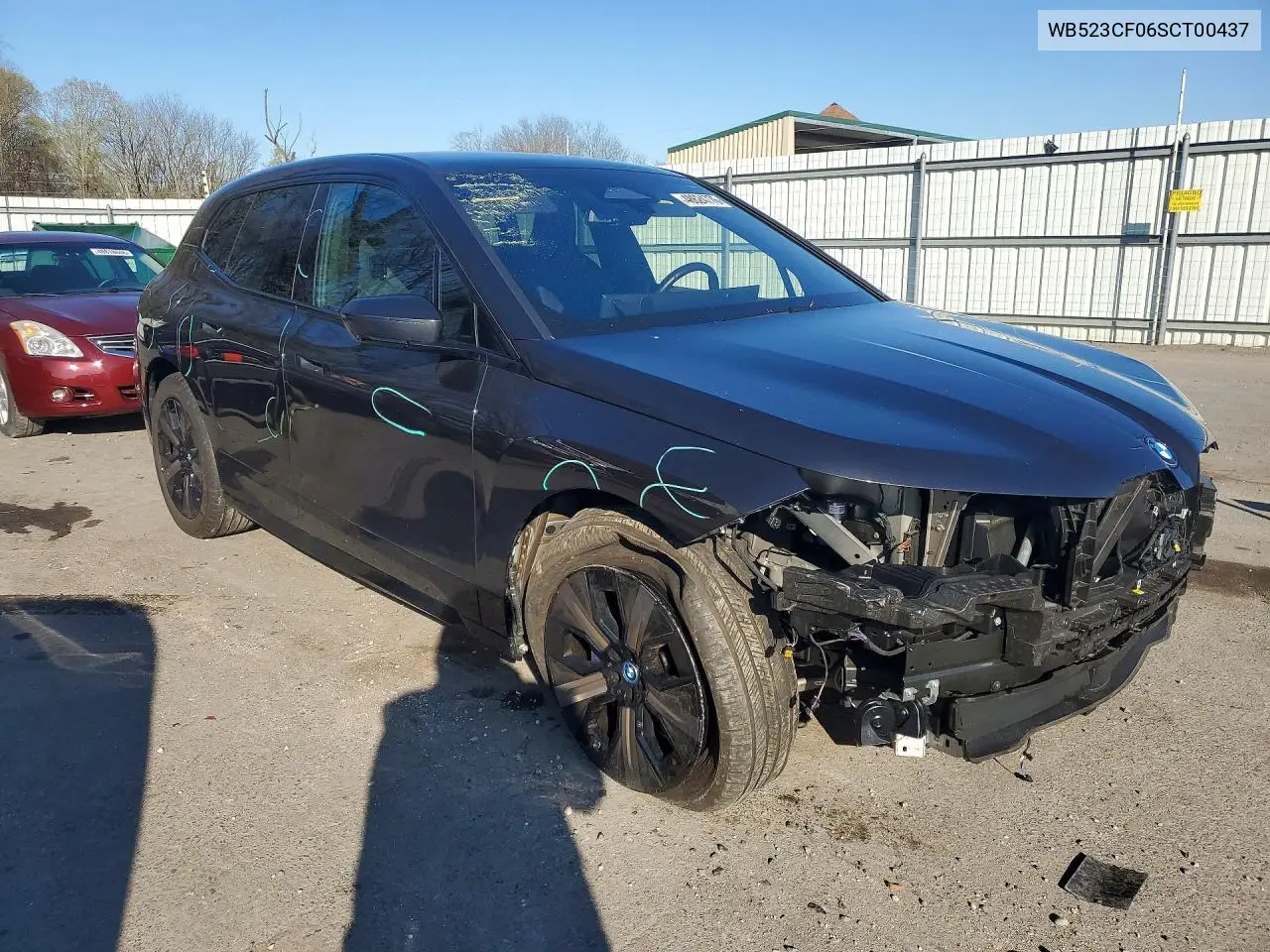 2025 BMW Ix xDrive50 VIN: WB523CF06SCT00437 Lot: 48624776