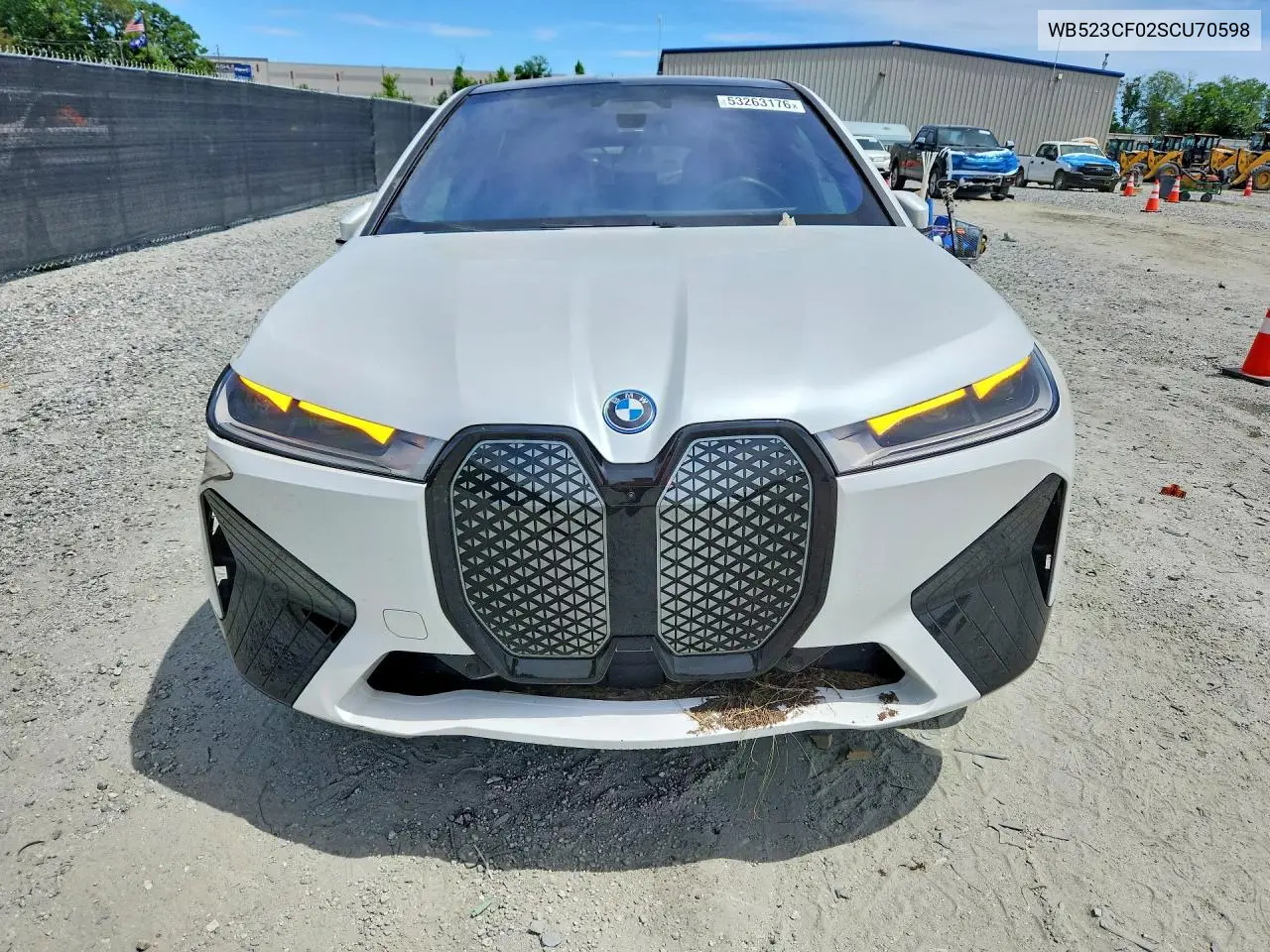 2025 BMW Ix xDrive50 VIN: WB523CF02SCU70598 Lot: 53263176