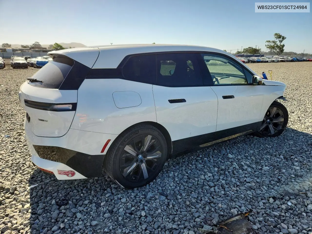 2025 BMW Ix xDrive50 VIN: WB523CF01SCT24984 Lot: 54175976