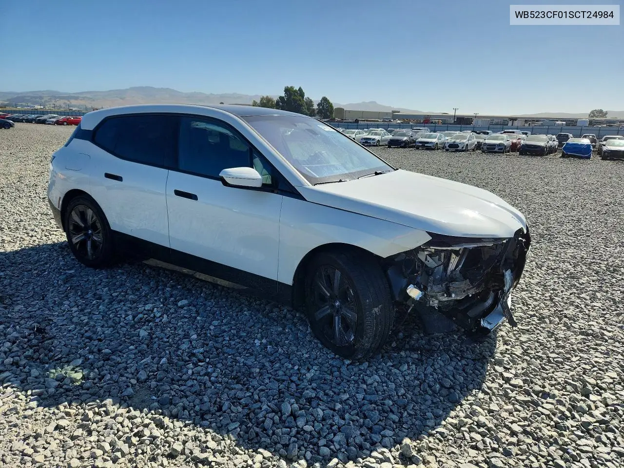 2025 BMW Ix xDrive50 VIN: WB523CF01SCT24984 Lot: 54175976