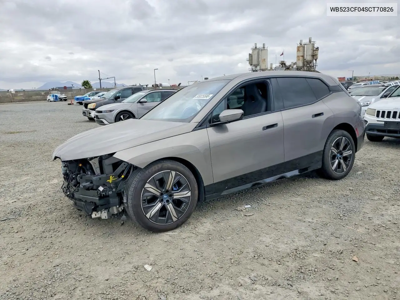 2025 BMW Ix xDrive50 VIN: WB523CF04SCT70826 Lot: 55025596