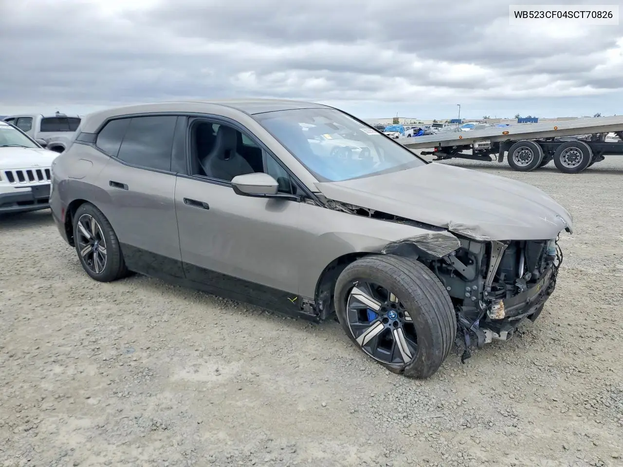 2025 BMW Ix xDrive50 VIN: WB523CF04SCT70826 Lot: 55025596