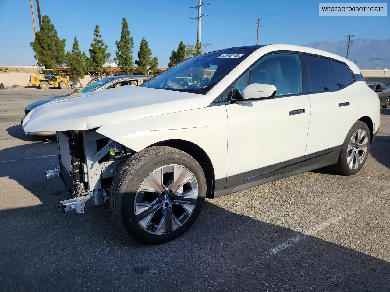 2025 BMW Ix xDrive50 VIN: WB523CF00SCT40738 Lot: 56694196