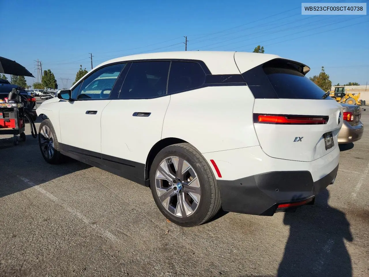 2025 BMW Ix xDrive50 VIN: WB523CF00SCT40738 Lot: 56694196