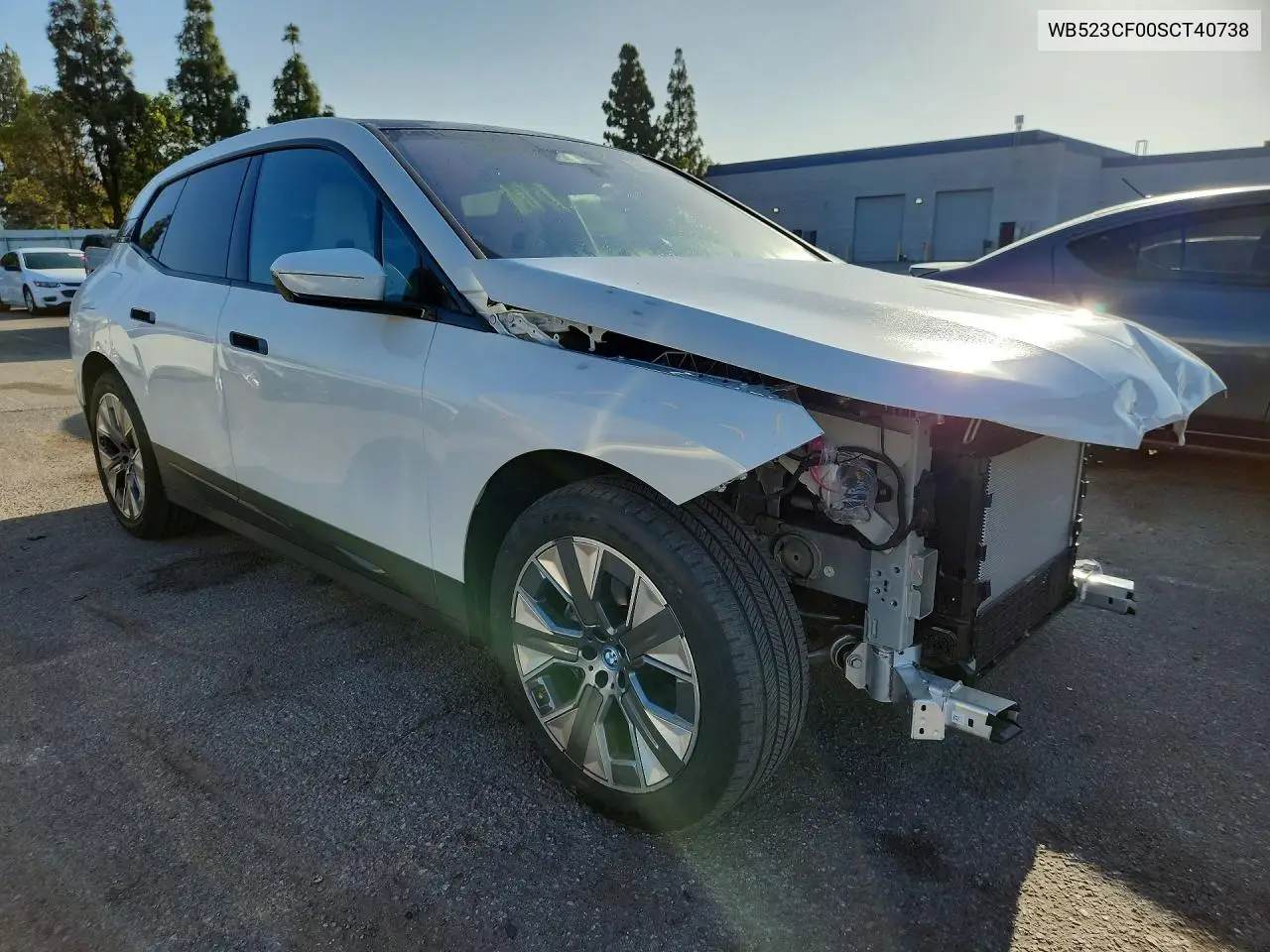 2025 BMW Ix xDrive50 VIN: WB523CF00SCT40738 Lot: 56694196