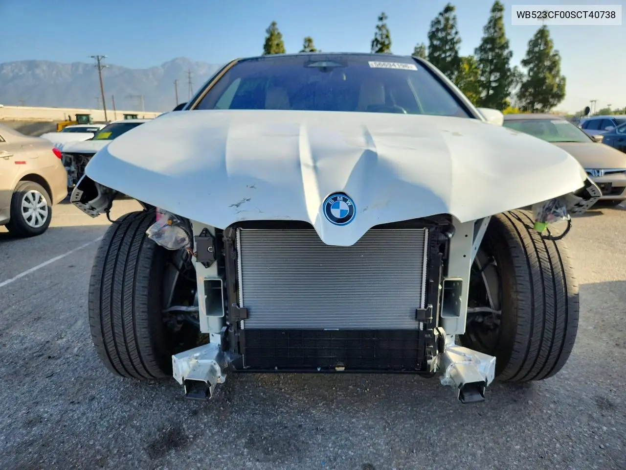 2025 BMW Ix xDrive50 VIN: WB523CF00SCT40738 Lot: 56694196