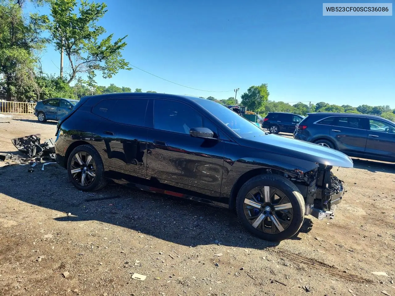 2025 BMW Ix xDrive50 VIN: WB523CF00SCS36086 Lot: 58357776