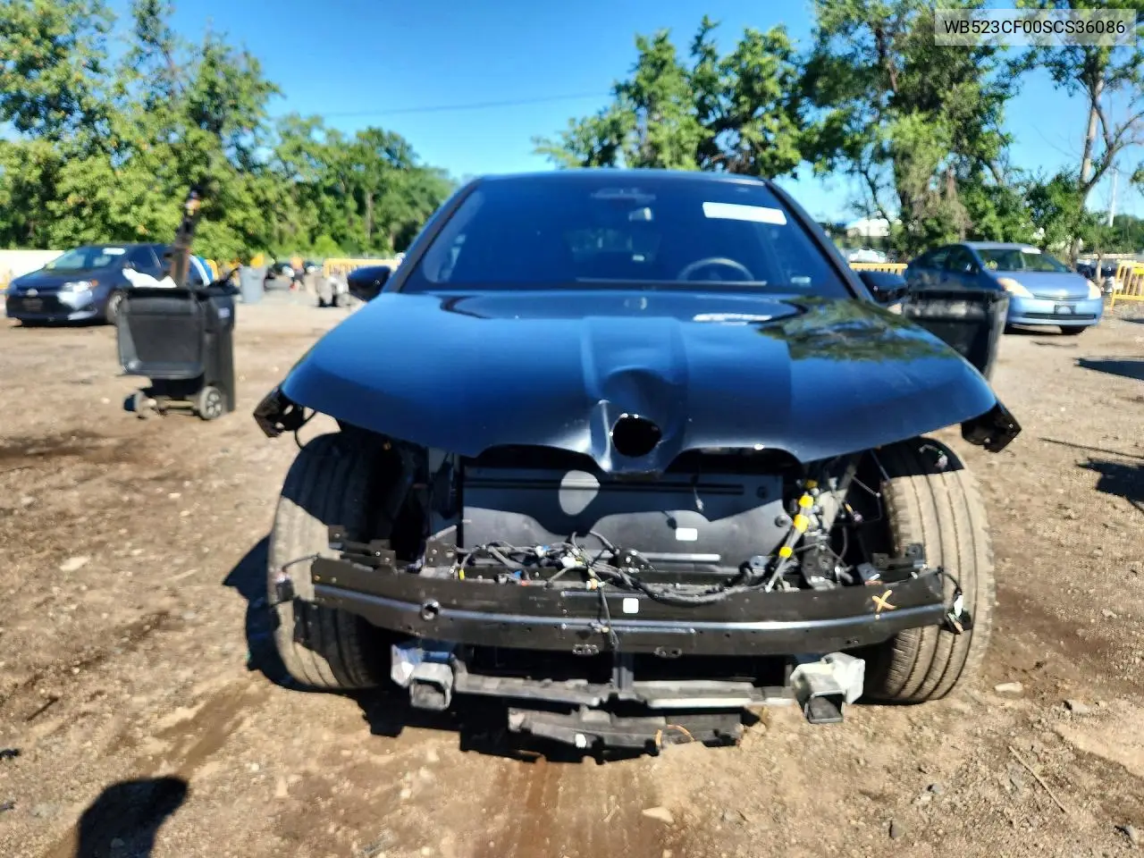 2025 BMW Ix xDrive50 VIN: WB523CF00SCS36086 Lot: 58357776