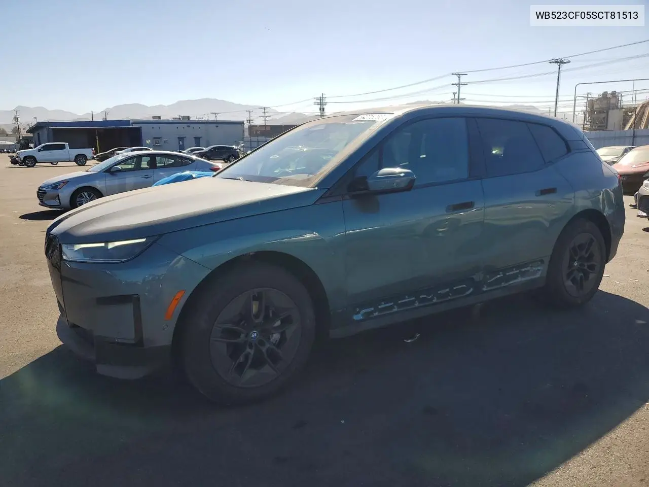 2025 BMW Ix xDrive50 VIN: WB523CF05SCT81513 Lot: 59275266