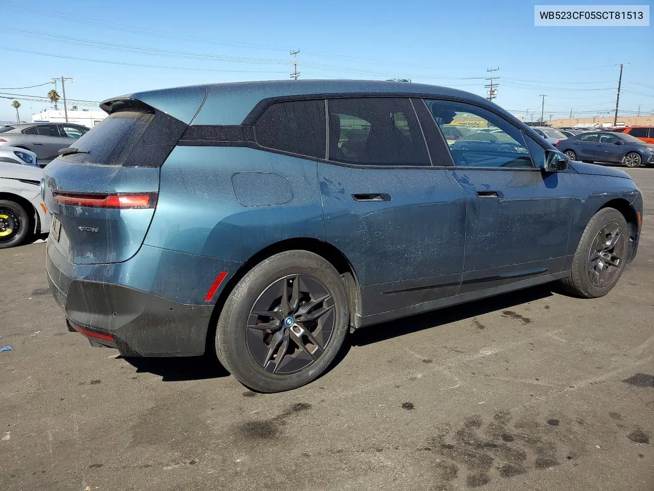 2025 BMW Ix xDrive50 VIN: WB523CF05SCT81513 Lot: 59275266