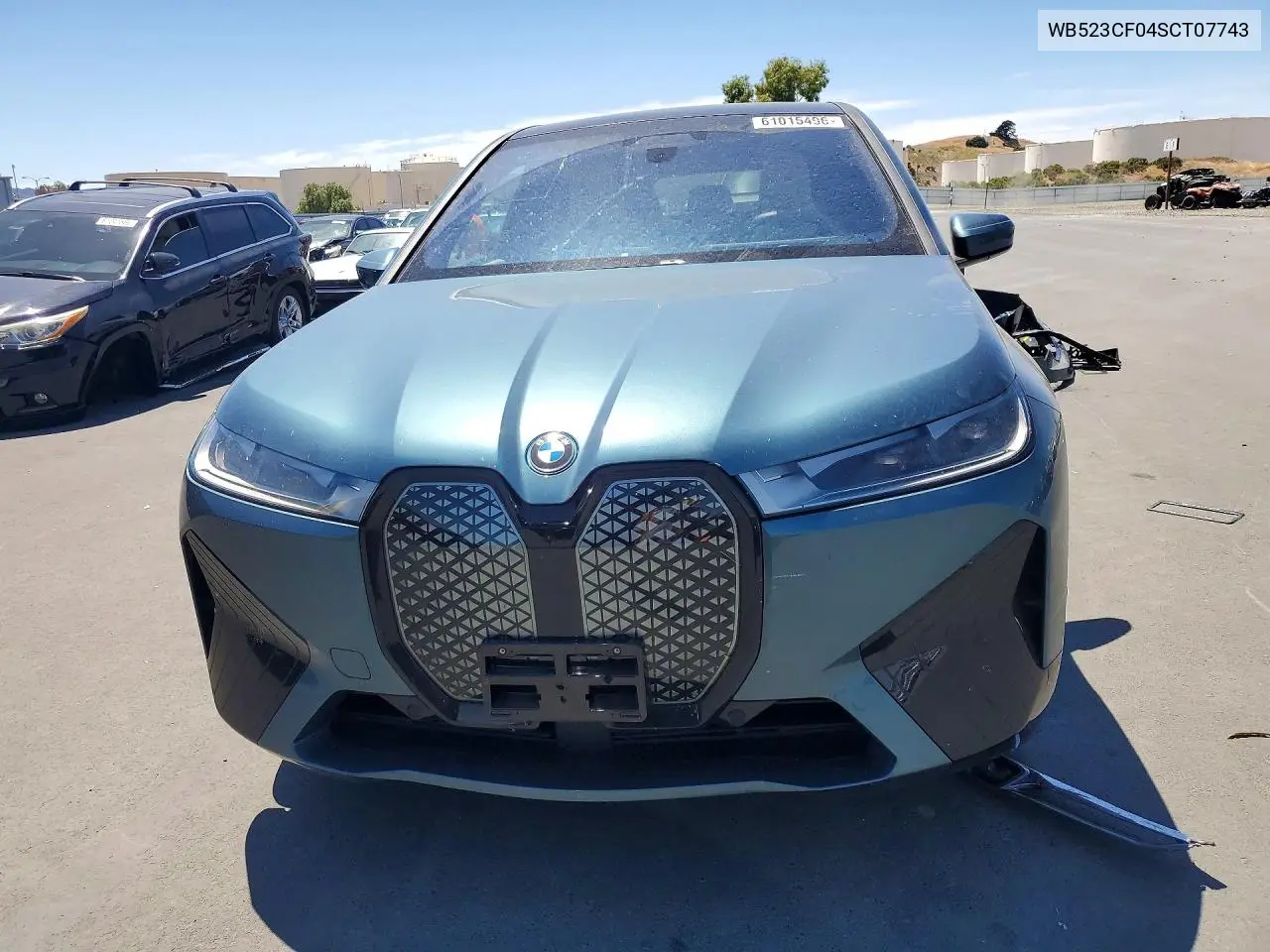 2025 BMW Ix xDrive50 VIN: WB523CF04SCT07743 Lot: 61015496