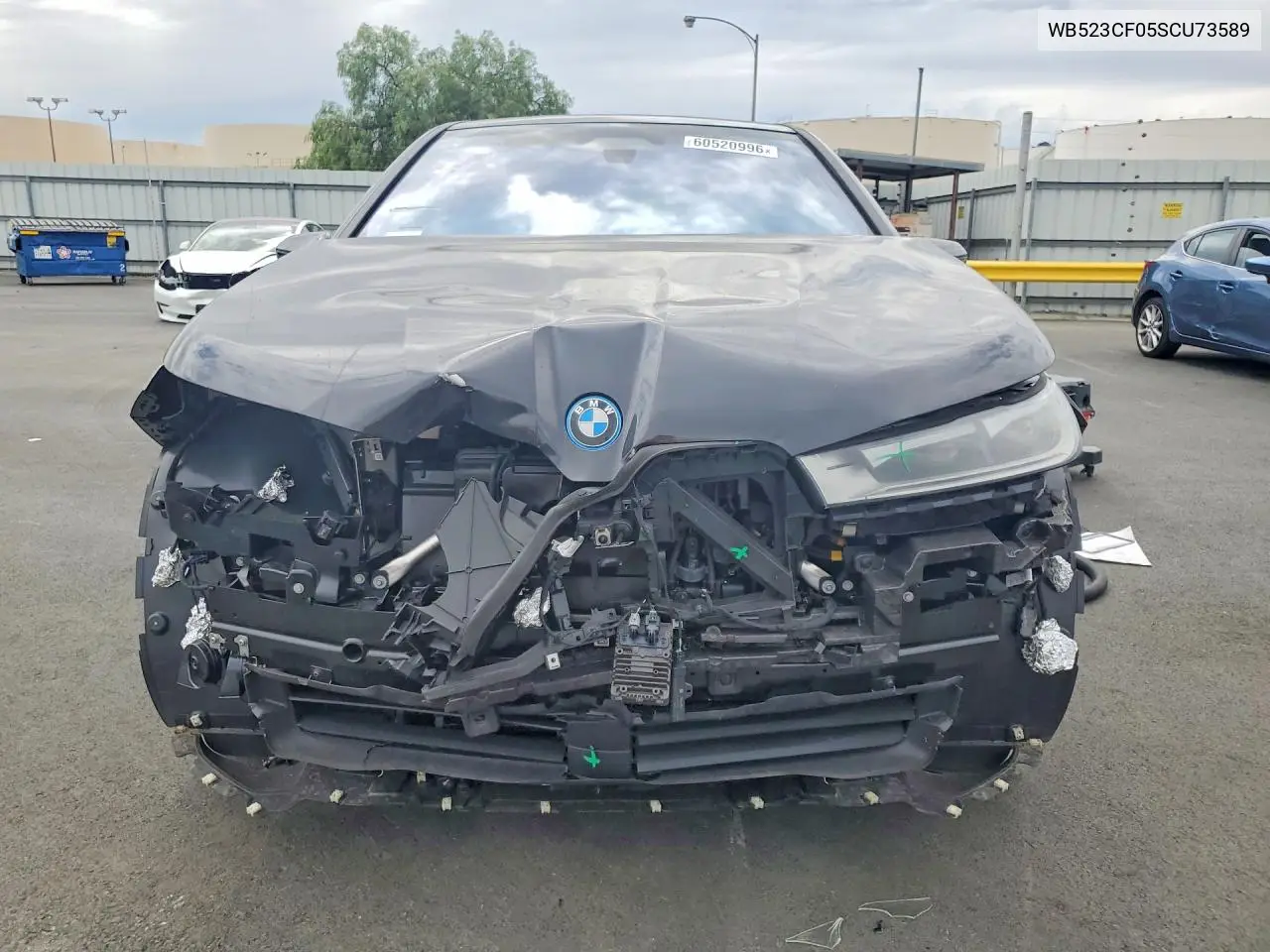 2025 BMW Ix xDrive50 VIN: WB523CF05SCU73589 Lot: 61555406