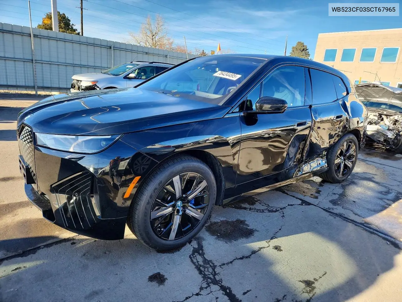 2025 BMW Ix xDrive50 VIN: WB523CF03SCT67965 Lot: 76434495