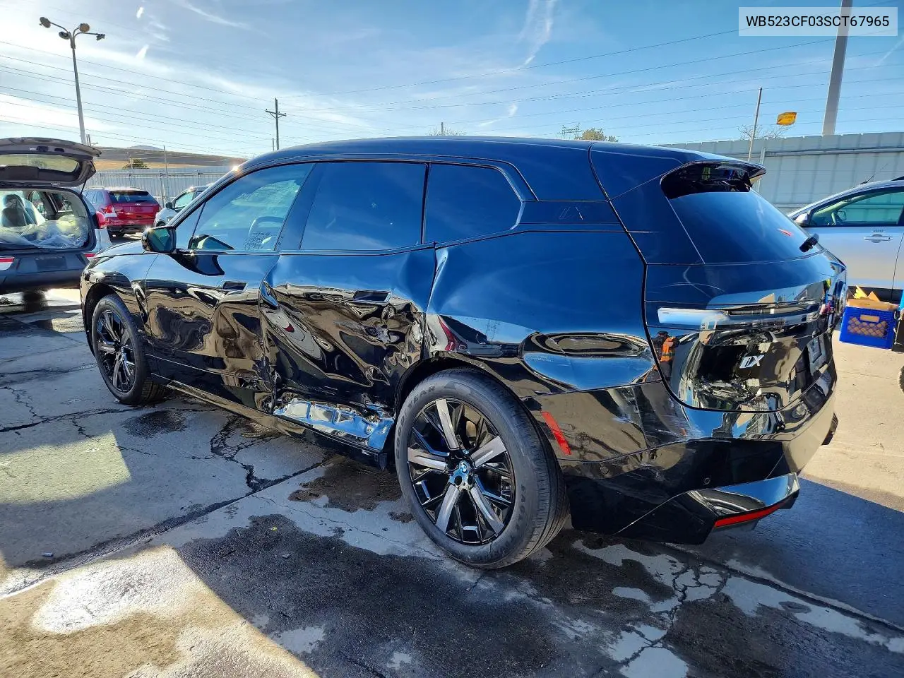 2025 BMW Ix xDrive50 VIN: WB523CF03SCT67965 Lot: 76434495