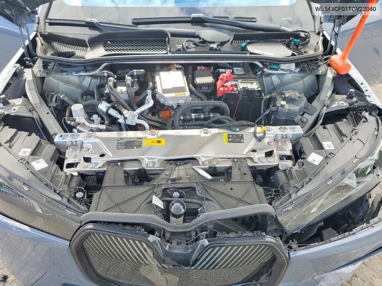2026 BMW Ix xDrive45 VIN: WB543CF01TCV22040 Lot: 56263736