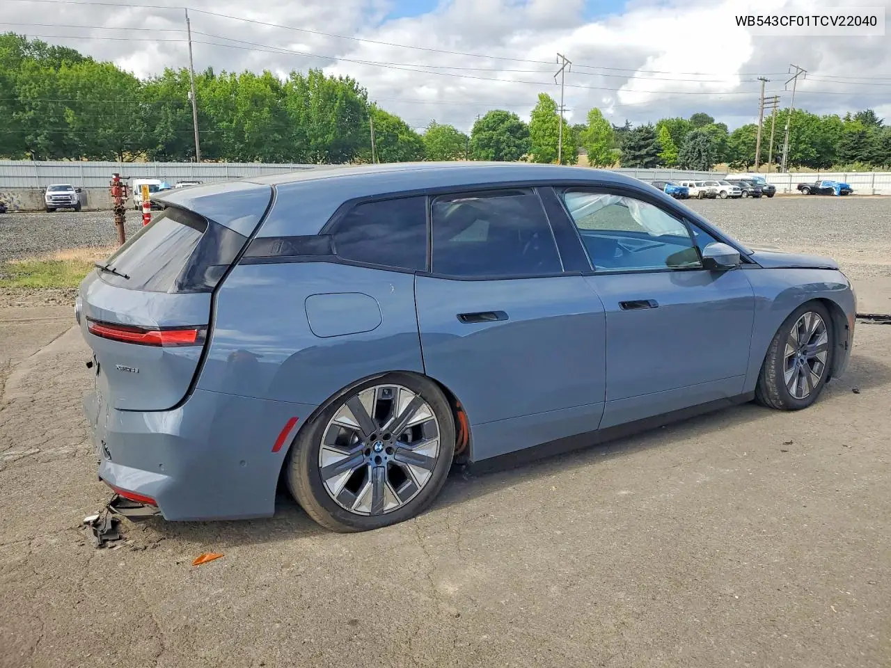 2026 BMW Ix xDrive45 VIN: WB543CF01TCV22040 Lot: 56263736