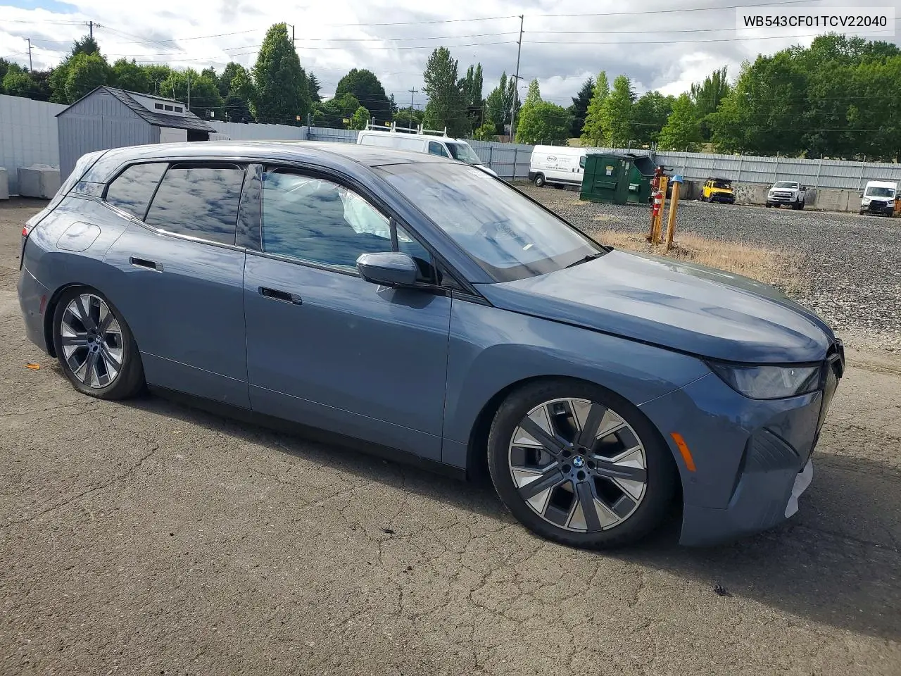 2026 BMW Ix xDrive45 VIN: WB543CF01TCV22040 Lot: 56263736