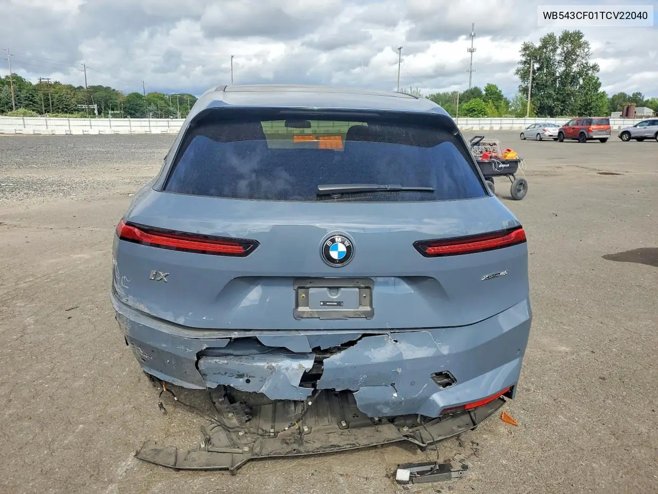2026 BMW Ix xDrive45 VIN: WB543CF01TCV22040 Lot: 56263736