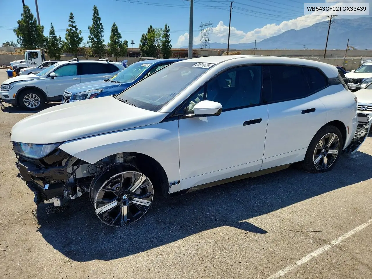 2026 BMW Ix xDrive45 VIN: WB543CF02TCX33439 Lot: 60889626