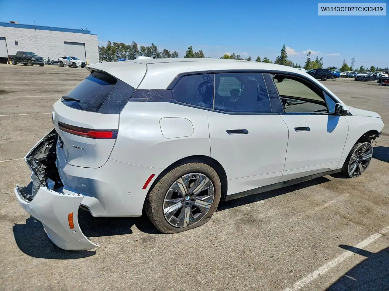 2026 BMW Ix xDrive45 VIN: WB543CF02TCX33439 Lot: 60889626