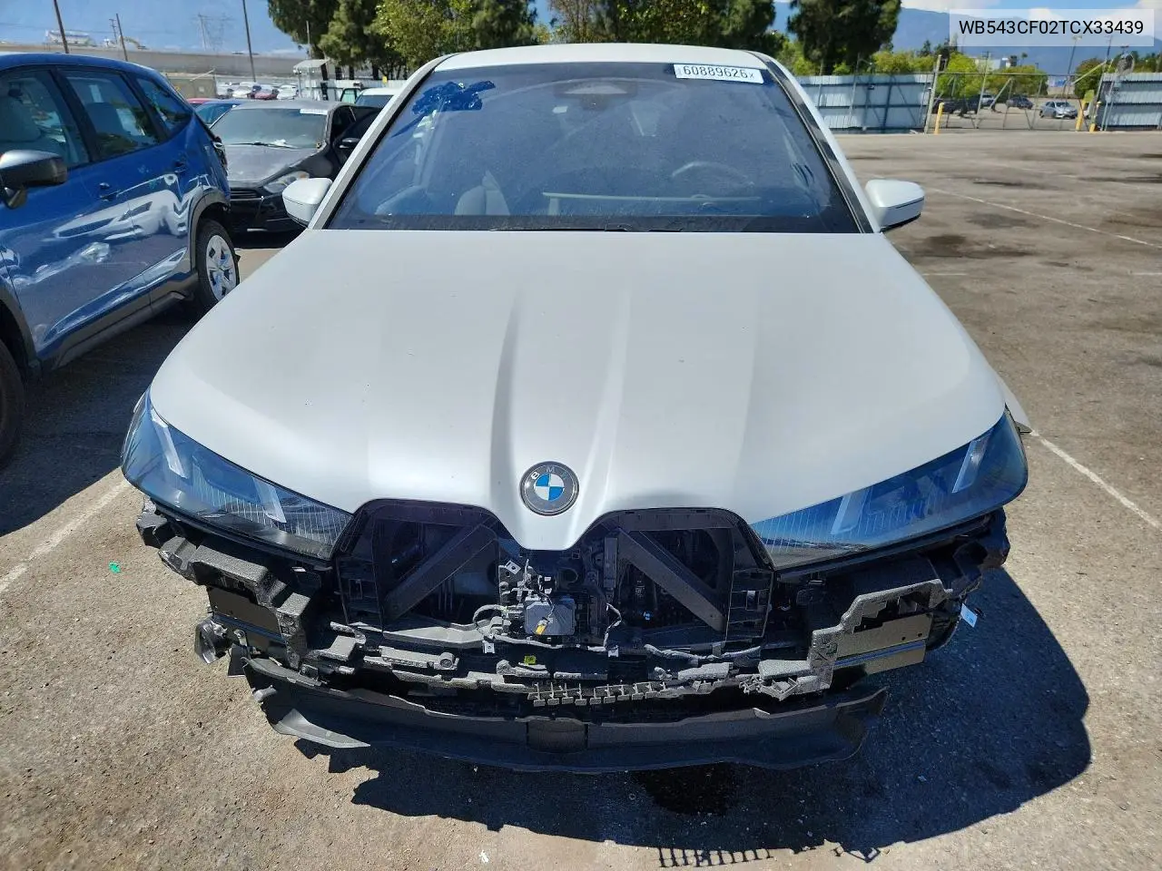 2026 BMW Ix xDrive45 VIN: WB543CF02TCX33439 Lot: 60889626