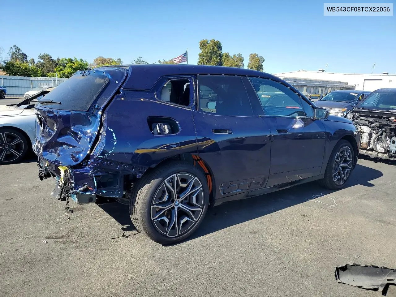 2026 BMW Ix xDrive45 VIN: WB543CF08TCX22056 Lot: 60981226
