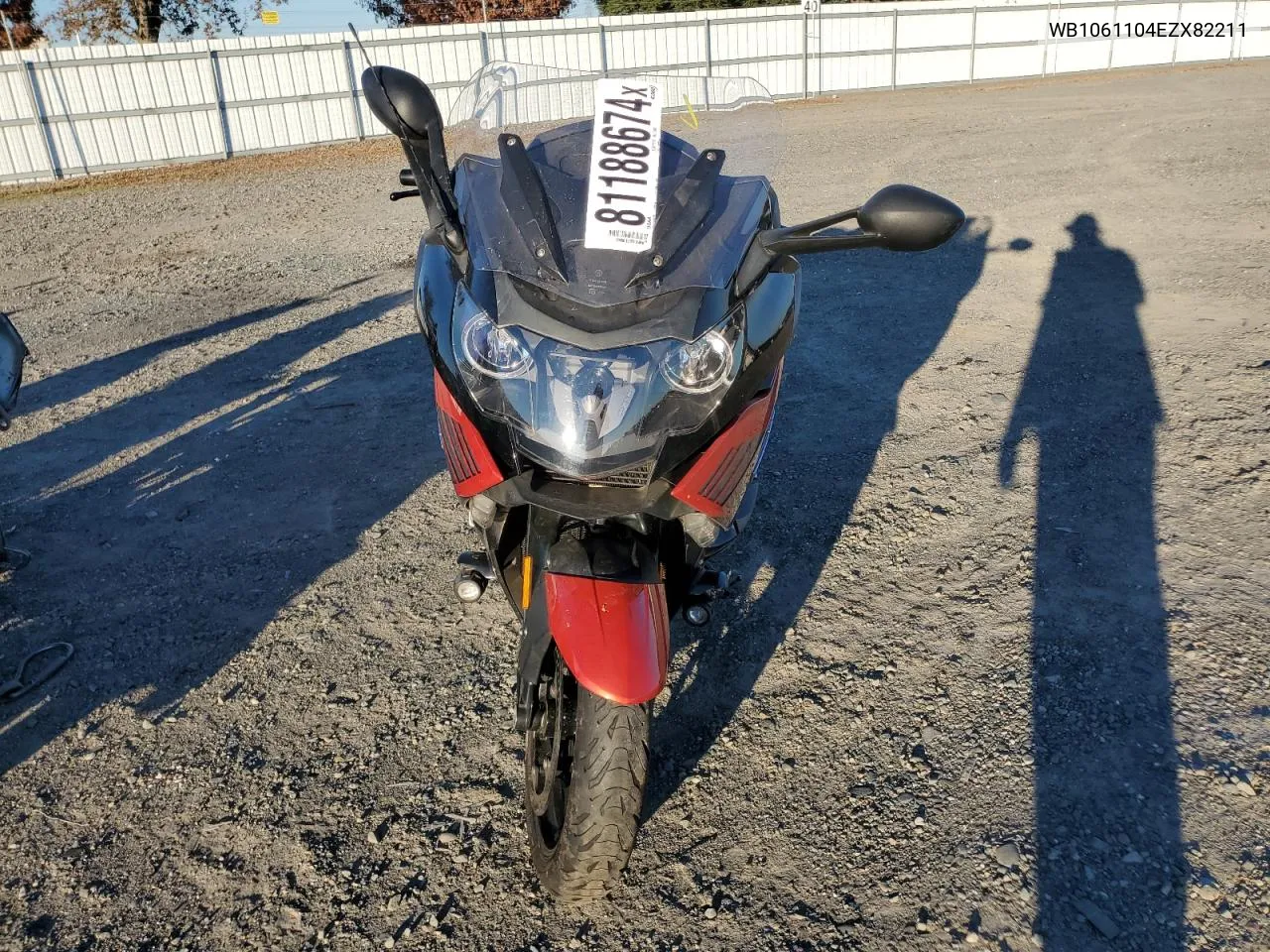 2014 BMW K1600 Gt VIN: WB1061104EZX82211 Lot: 81188674