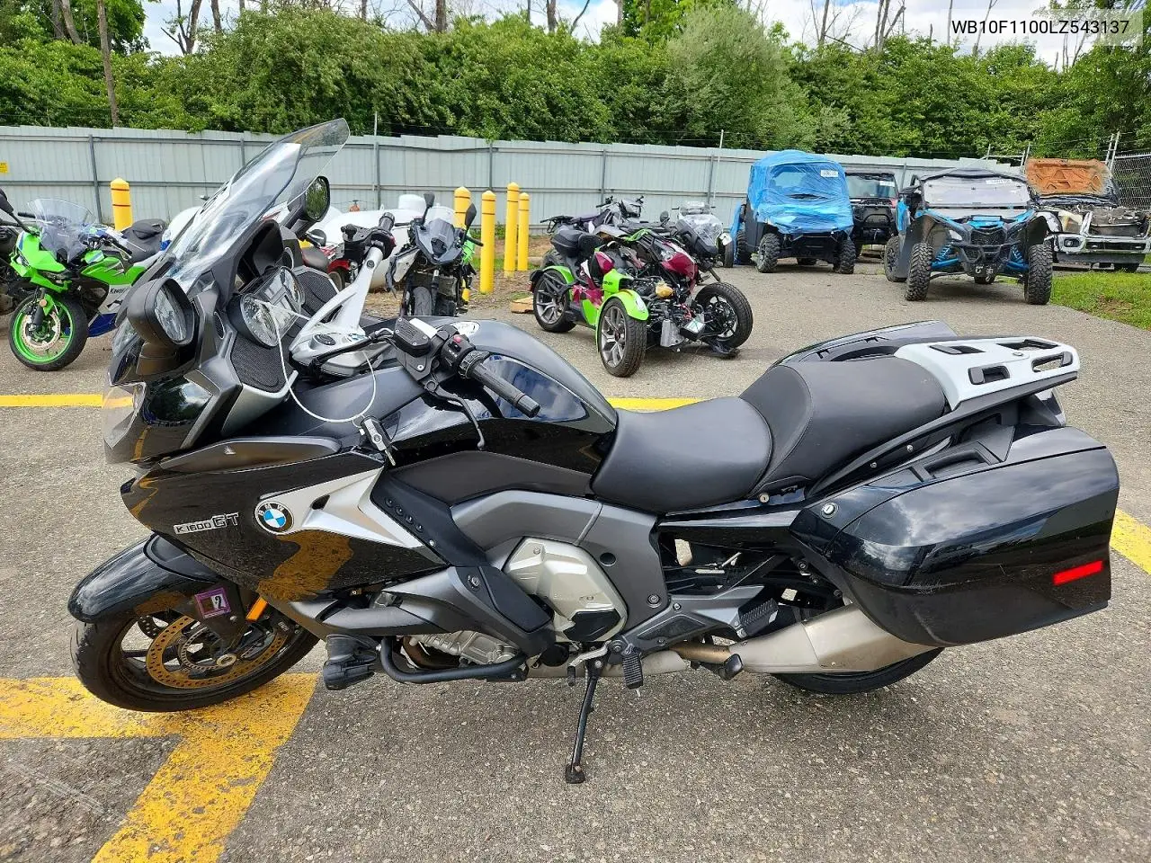 2020 BMW K1600 Gt VIN: WB10F1100LZ543137 Lot: 53947326