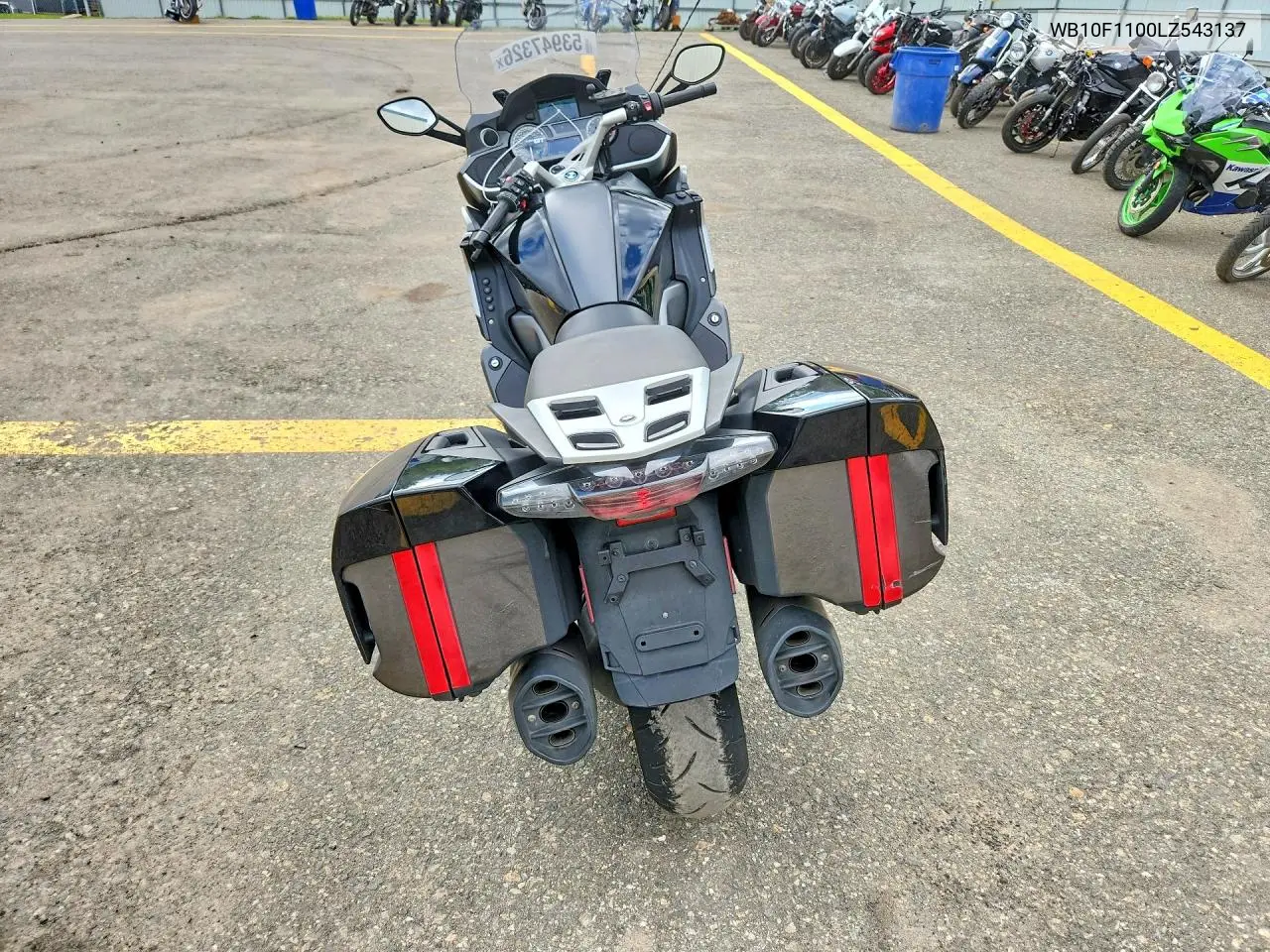 2020 BMW K1600 Gt VIN: WB10F1100LZ543137 Lot: 53947326