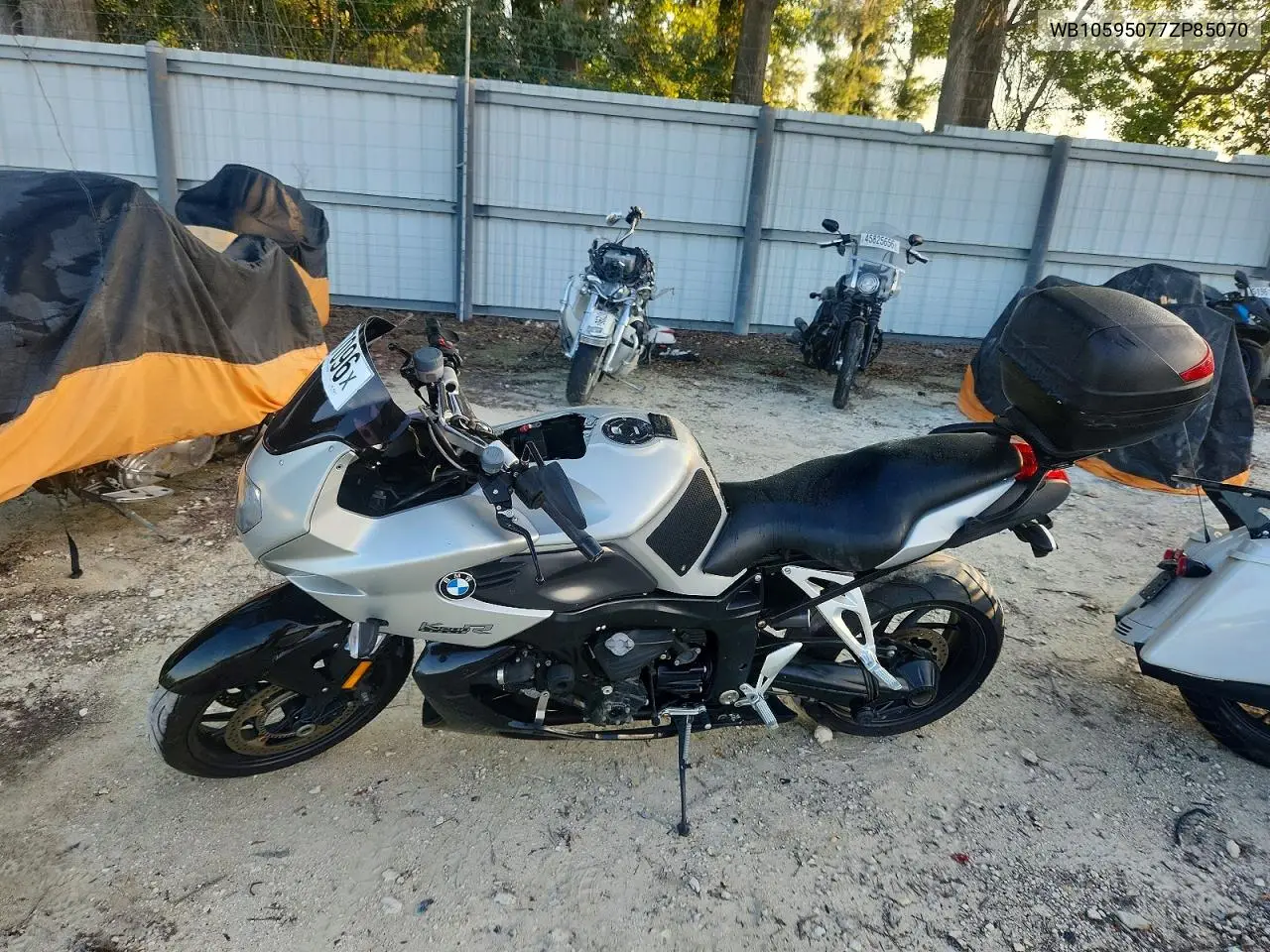 2007 BMW K1200 Rs VIN: WB10595077ZP85070 Lot: 57677096