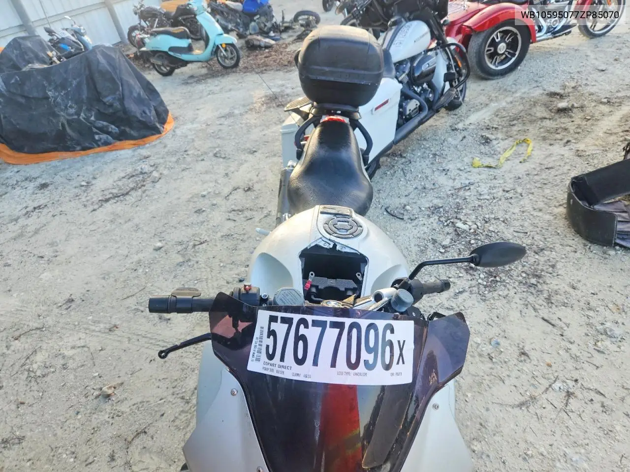 2007 BMW K1200 Rs VIN: WB10595077ZP85070 Lot: 57677096