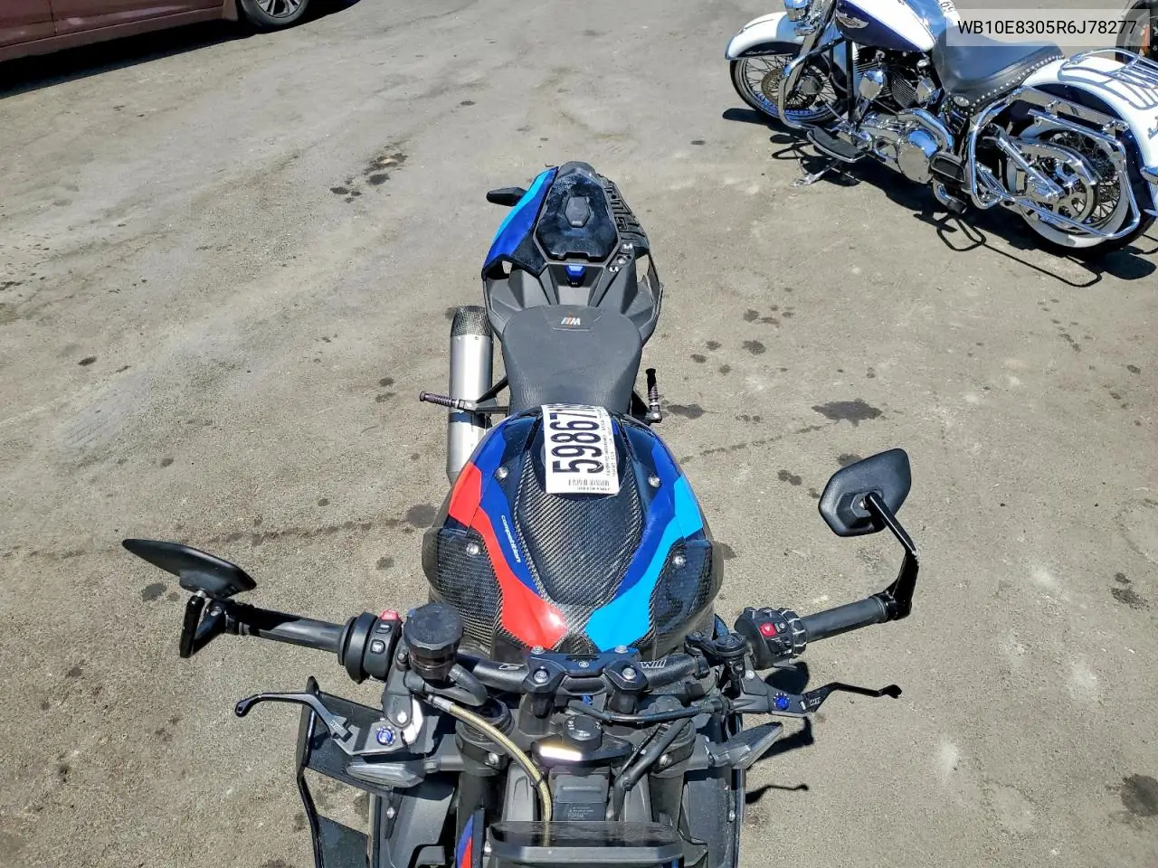 2024 BMW M 1000 R VIN: WB10E8305R6J78277 Lot: 59867166