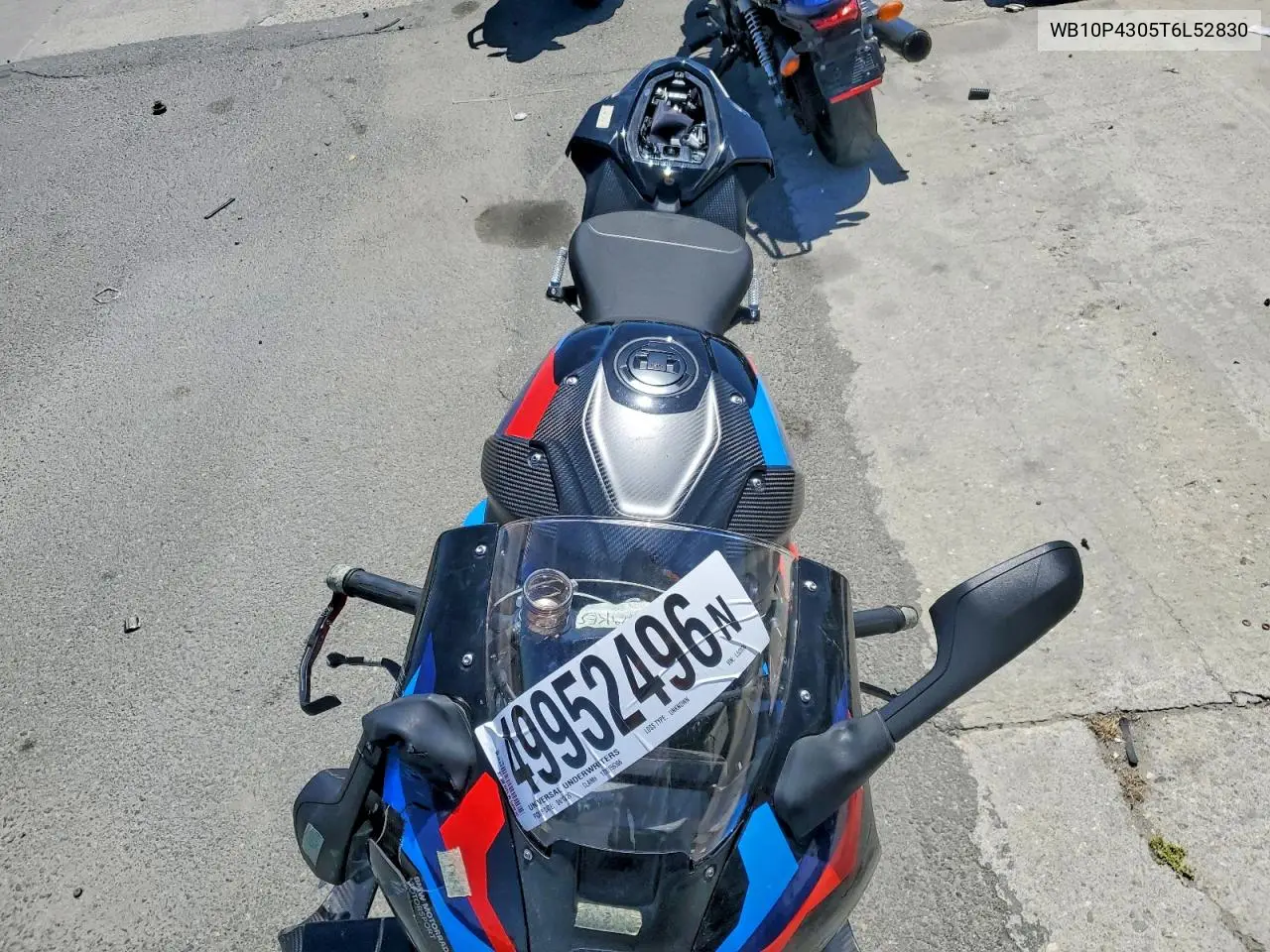 2026 BMW M 1000 Rr VIN: WB10P4305T6L52830 Lot: 49952496