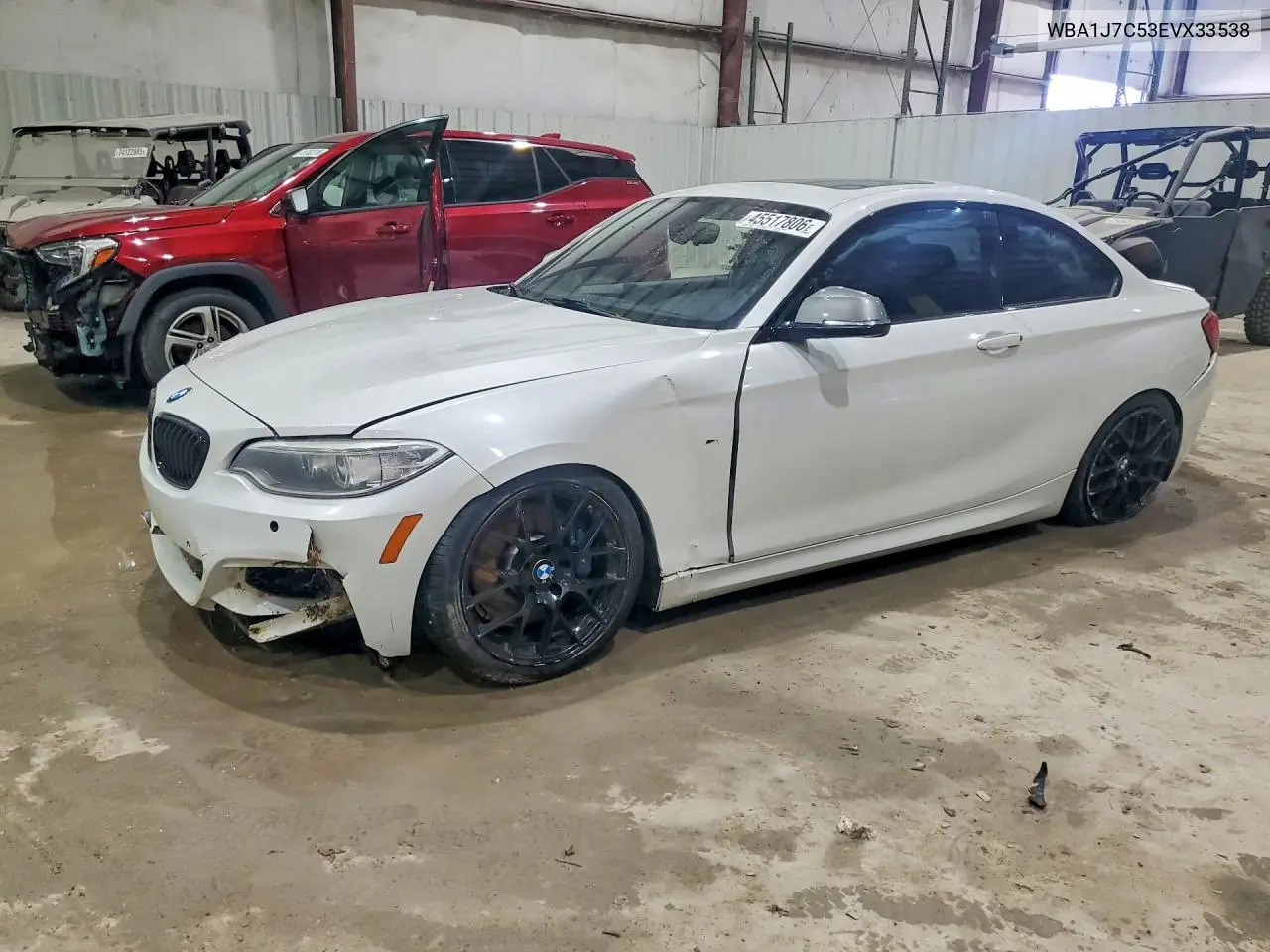 2014 BMW M235I VIN: WBA1J7C53EVX33538 Lot: 45517806