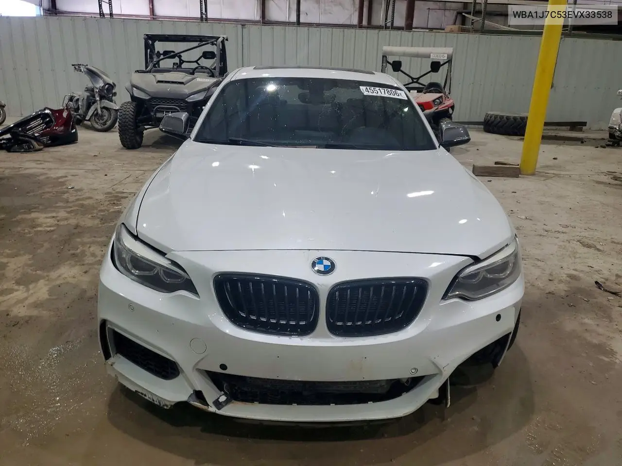 2014 BMW M235I VIN: WBA1J7C53EVX33538 Lot: 45517806
