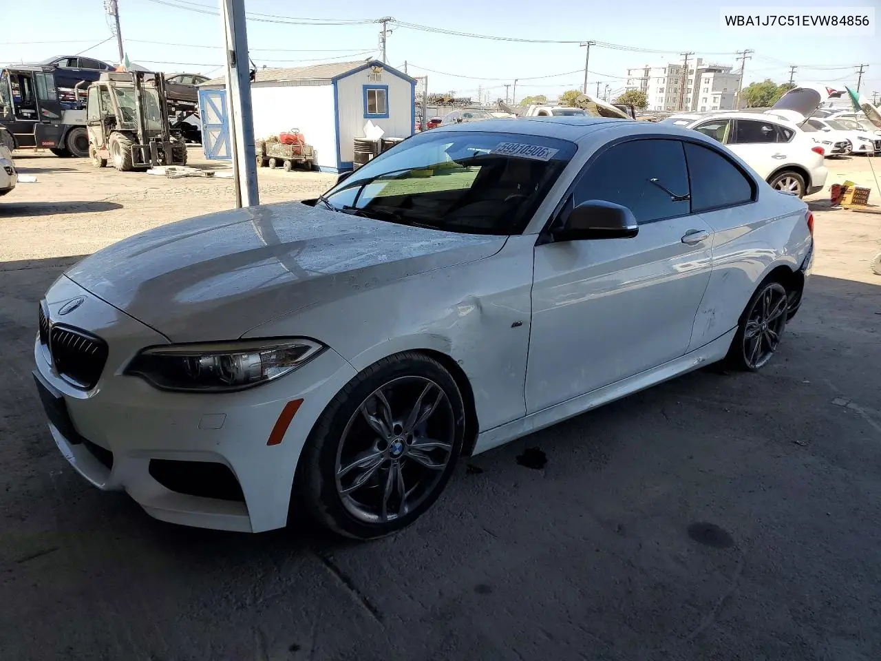2014 BMW M235I VIN: WBA1J7C51EVW84856 Lot: 59910906