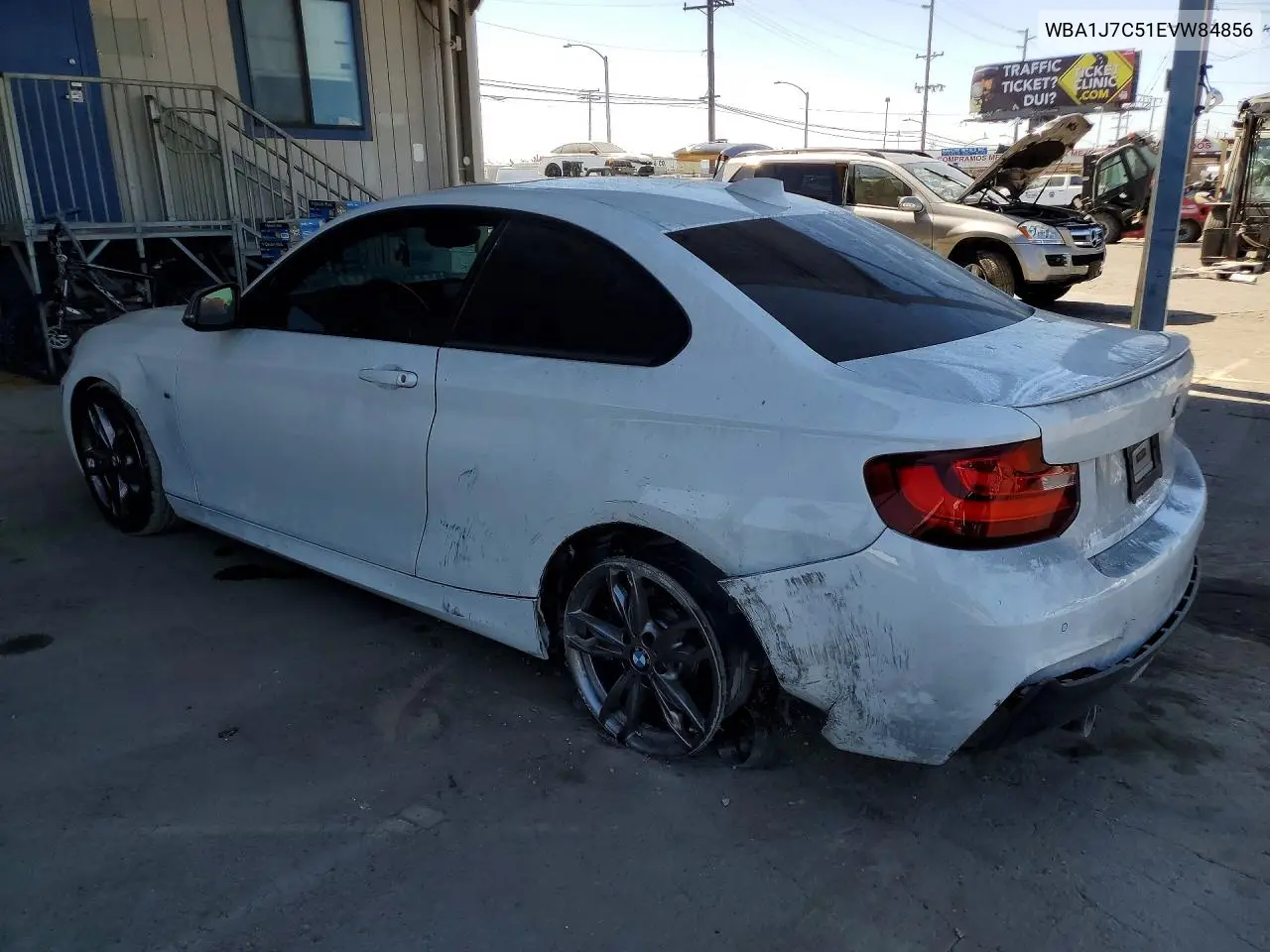 2014 BMW M235I VIN: WBA1J7C51EVW84856 Lot: 59910906